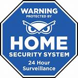 Images of Home Security Stickers Home Depot