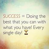 Success Quote Of The Day Images
