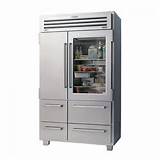 Photos of Sub Zero Pro 48 Glass Door Refrigerator For Sale