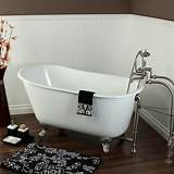 Pictures of Cast Iron Clawfoot Bathtub