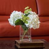 White Faux Flowers Pictures