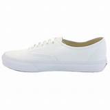 Vans Authentic White Shoes Pictures