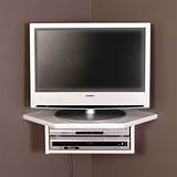 Tv Component Corner Shelf Pictures