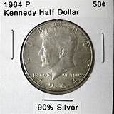 Pictures of 1964 Kennedy Half Dollar For Sale