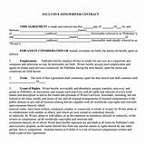 Music Management Contract Example Photos