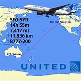Pictures of How Long Is The Flight From The Us To Australia