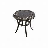 Pictures of Cast Iron Outdoor Side Table