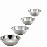 Nesting Stainless Steel Bowls