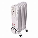 Electric Oil Filled Radiator Space Heater Pictures
