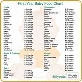 1 Year Old Baby Food Schedule