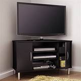 Images of Corner Tv Stand With Glass Shelves