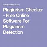 Free Online Software For Plagiarism Detection Photos