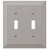 Images of Satin Nickel Wall Plate Covers