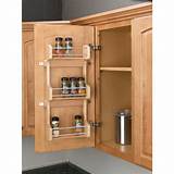 Rev A Shelf Wood In Cabinet Spice Rack Pictures