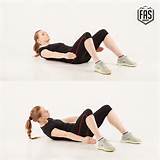 Ab Workout Knee Touches Images