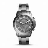 Fossil Grant Stainless Steel Watch