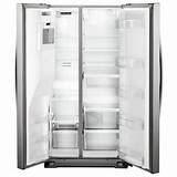 Photos of Whirlpool Stainless Steel Side By Side Refrigerator