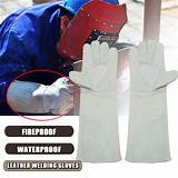 Images of Long Cuff Welding Gloves