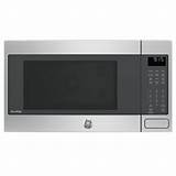 Pictures of Ge Countertop Microwave Stainless Steel