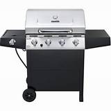 Photos of 4 Burner Gas Grill With Side Burner