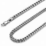 Stainless Steel Curb Chain Necklace Images