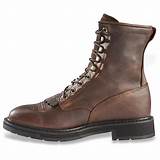 Pictures of Brown Leather Jump Boots