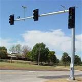 Images of Commercial Light Pole Installation