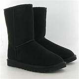 Images of Black Ugg Classic Short Boots