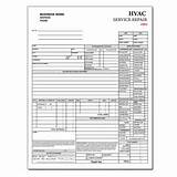 Photos of Electronic Hvac Service Forms