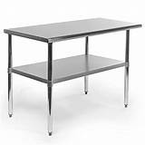 Stainless Steel Kitchen Work Table Cart