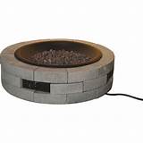 Round Gas Fire Pit Insert Images