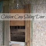 Pictures of How To Make Sliding Door For Chicken Coop