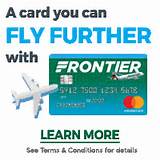 Fly Frontier Credit Card Pictures