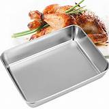 Pictures of Heavy Duty Stainless Steel Baking Sheet