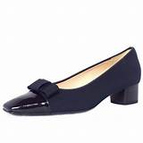 Low Heel Navy Shoes Images