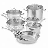 Pictures of Calphalon Contemporary Stainless 8 Piece Cookware Set