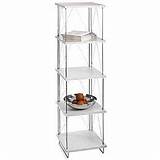 Pictures of Container Store Acrylic Shelf