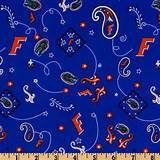 University Of Florida Fabric