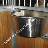 Pictures of Stainless Steel Horse Feeders