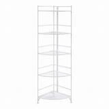 Pictures of Metal Corner Shelf Stand