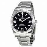 Mens Stainless Steel Automatic Watches Photos