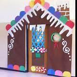 Photos of Gingerbread House Office Door Decorations
