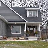 House With Gray Siding Images