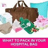 Images of What To Pack In Diaper Bag For Hospital