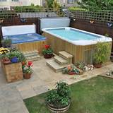 Free Standing Swim Spa Pictures