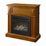 Corner Propane Fireplace Vent-free Images