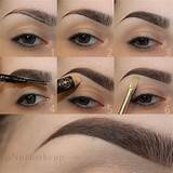 Eyebrows Makeup Tutorial With Pencil Photos