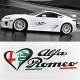 Pictures of Alfa Romeo Decals Stickers