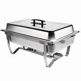 Stainless Steel Chafer Dish Pictures