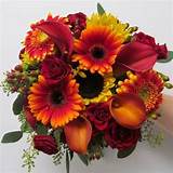 Pictures of Fall Flower Bridal Bouquets